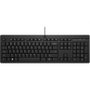 HP 125 Teclado con cable USB, Español, Negro